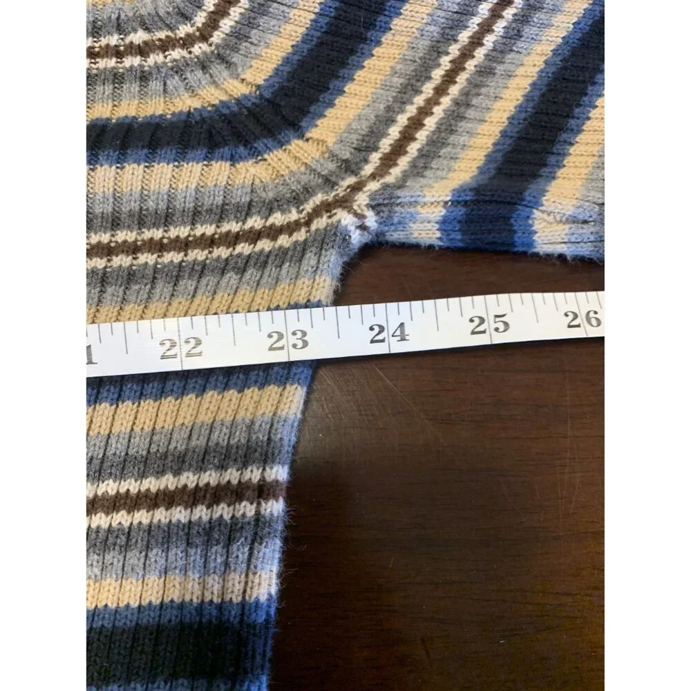 J.‎ Crew Striped Long Sleeve Cardigan Sweater Size XXL